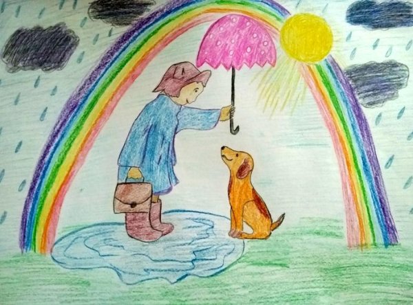 Рисование на тему доброта