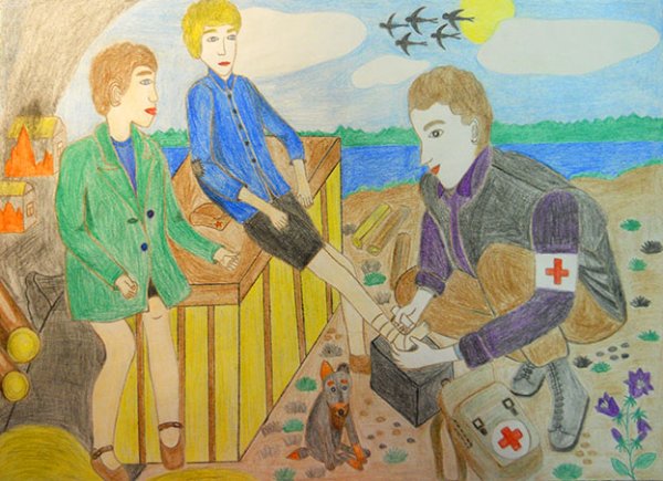 Рисунок на тему сопереживание