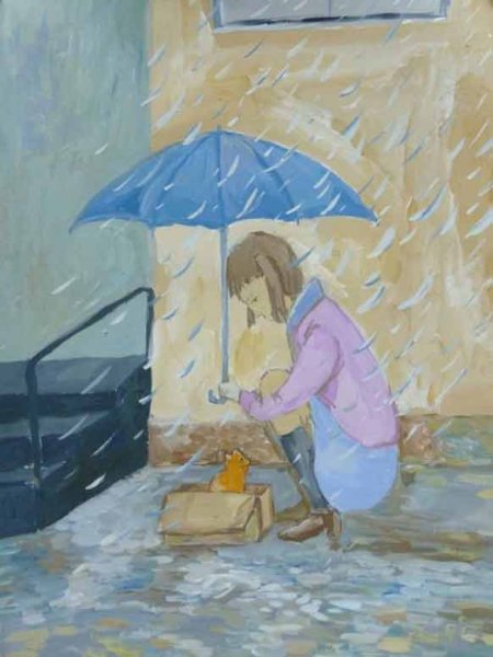 Рисунок на тему сопереживание