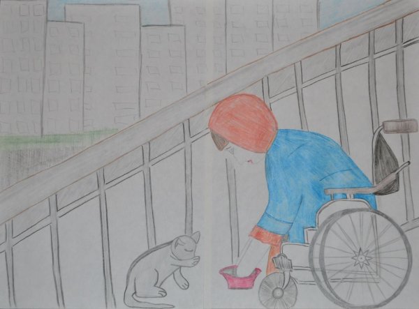 Рисунок на тему доброта