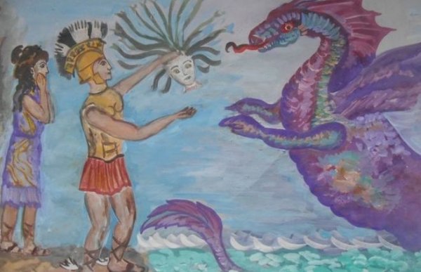 Персей древнегреческое Сказание