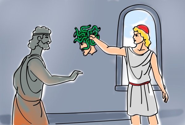 Персей и медуза Горгона