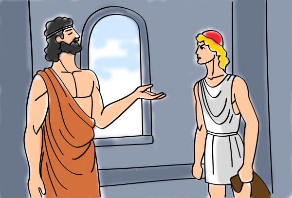 Царь Полидект и Персей