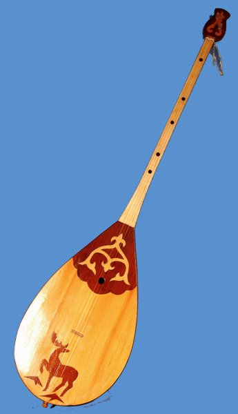 Домбра казахская
