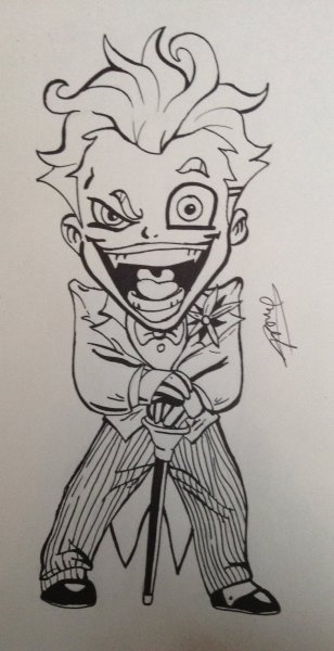 Джокер карандашом