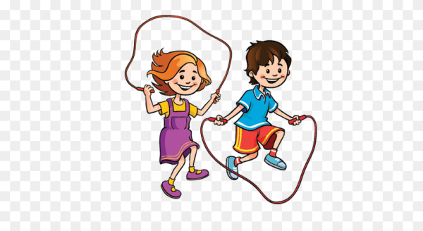 Прыжки на скакалке дети