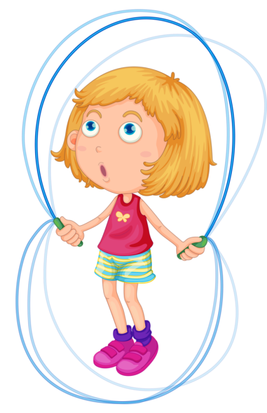 Девочка со скакалкой