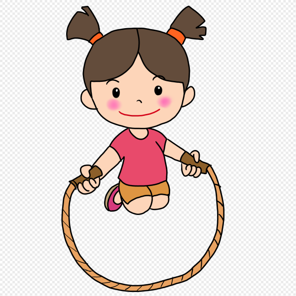 Мультяшная детская скакалка