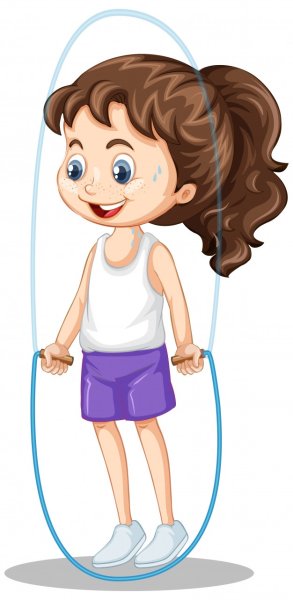 Девочка со скакалкой