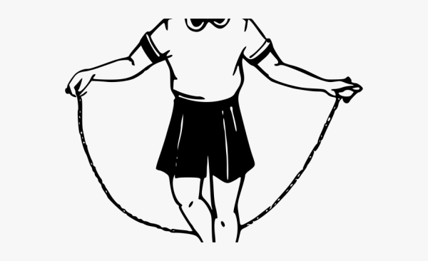 Прыжки со скакалкой в движении