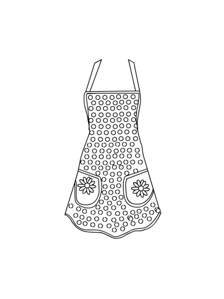 Нарисовать фартук