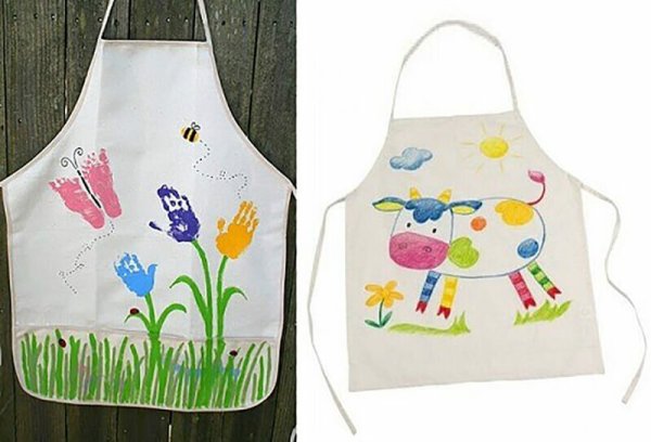 Нарисовать фартук