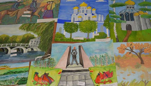 Рисунок любимый уголок города