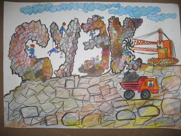 Рисунок СУЭК Кузбасс