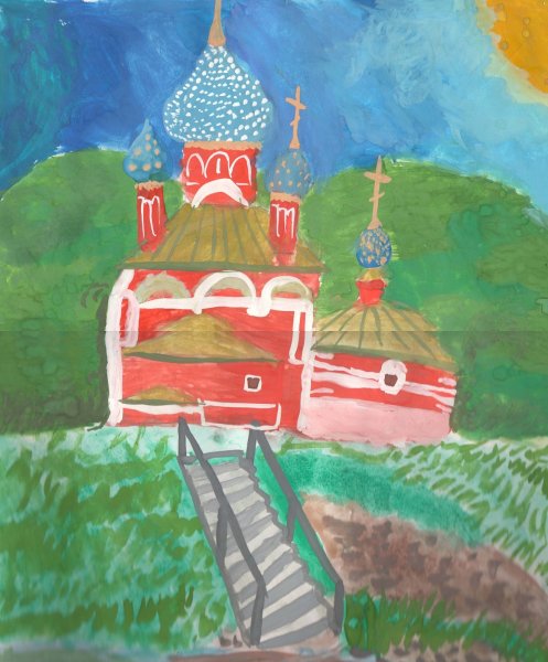 Рисунок мой город Углич