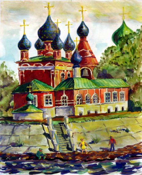 Углич Кремль живопись Уар