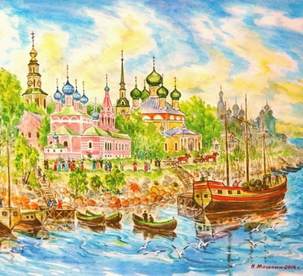 Древнерусский город Углич