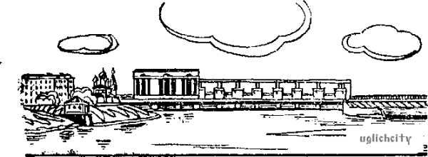 Углич достопримечательности раскраска