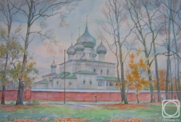 Воскресенский монастырь Углич в живописи