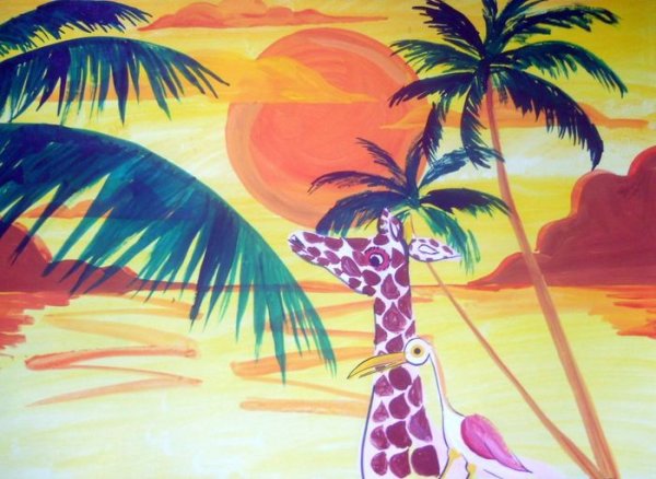 Нарисовать Африку