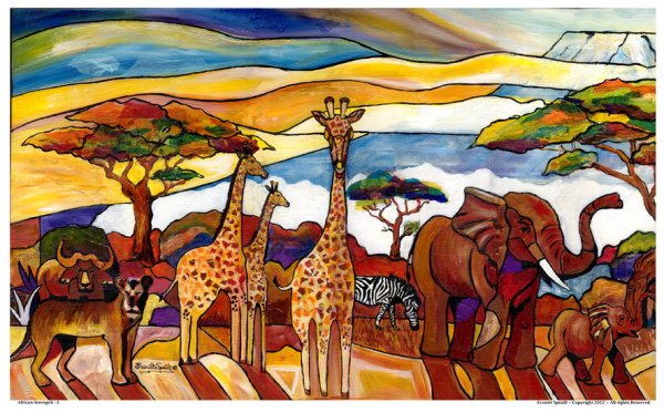 Композиция Африка