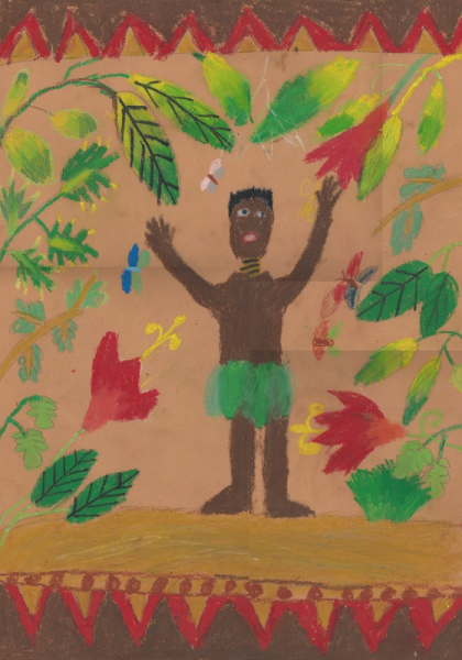 Детские рисунки Африки