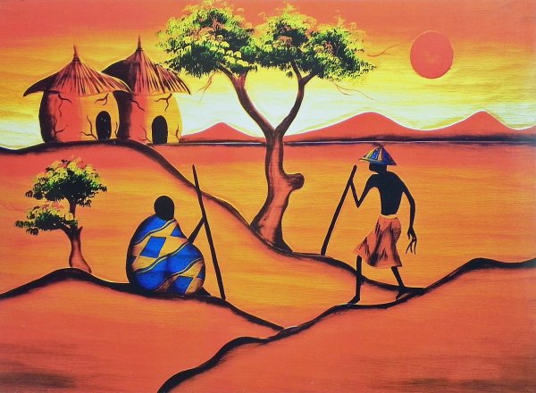 Картины Марсо Африка