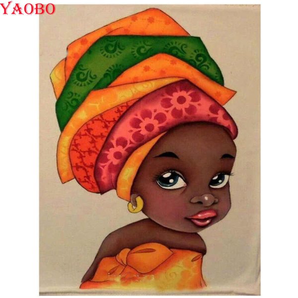 Африканка рисунок