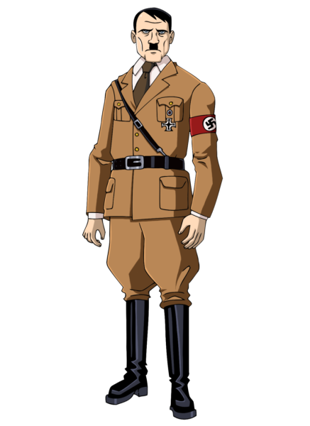 Адольф Гитлер карикатура