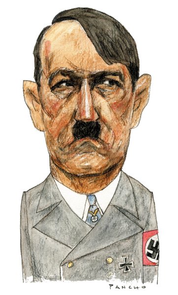 Адольф Гитлер эскизы