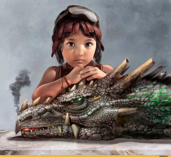 Девочка и дракон