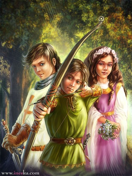 Ребенок средневековье арт