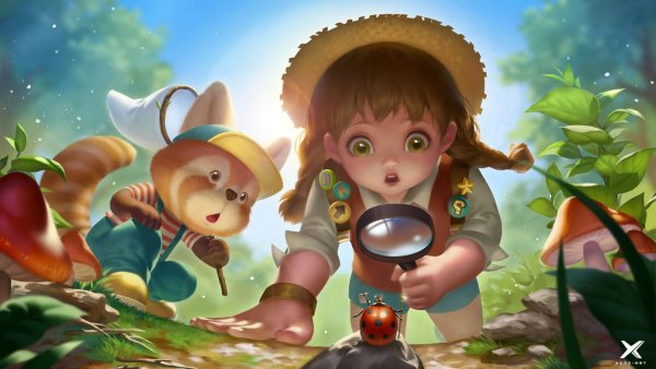 Божья коровка фэнтези