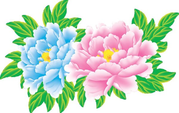 Пион мультяшный