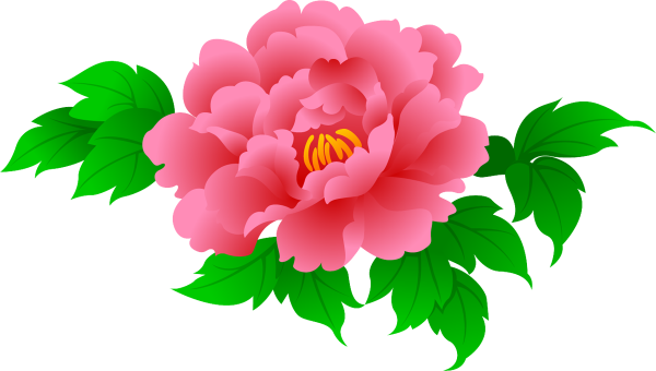 Пион мультяшный