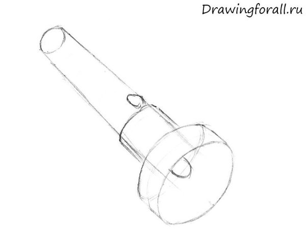 Фонарик раскраска для детей