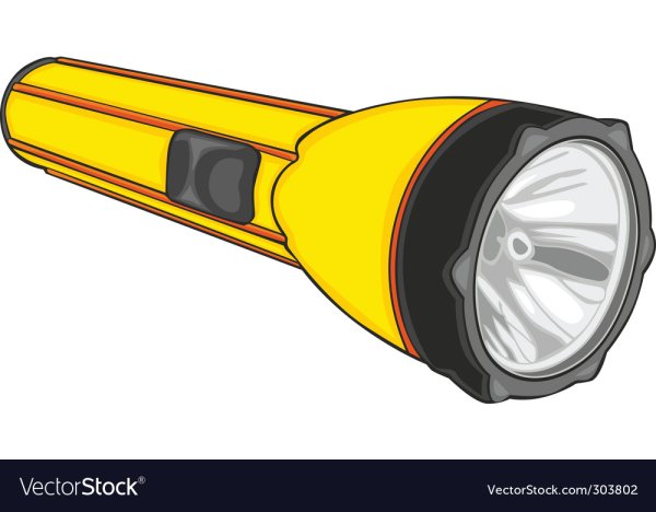 Фонарик картинка для детей на прозрачном фоне