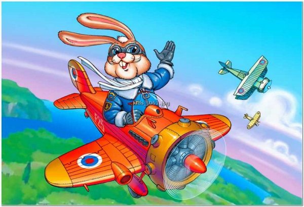 Самолетик с пилотом