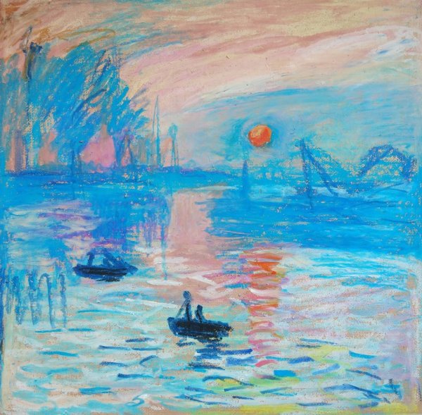 Рисунки карандашом Моне