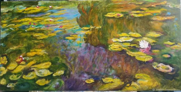 Водные лилии Клод Моне