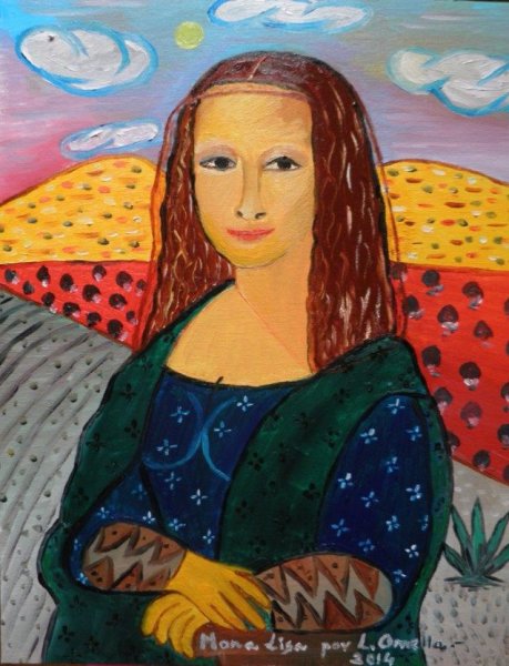 Пикассо Мона Лиза