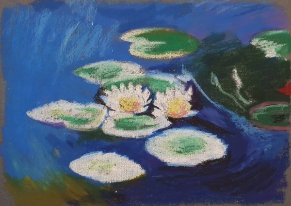 Клод Моне кувшинки 1916