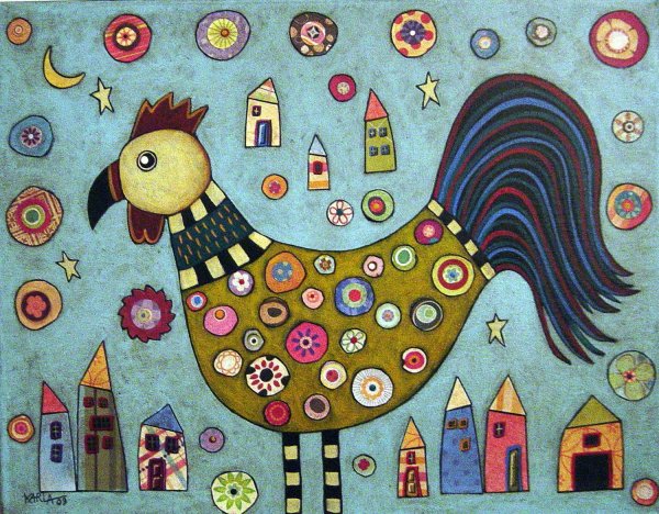 Художница Карла Жерар