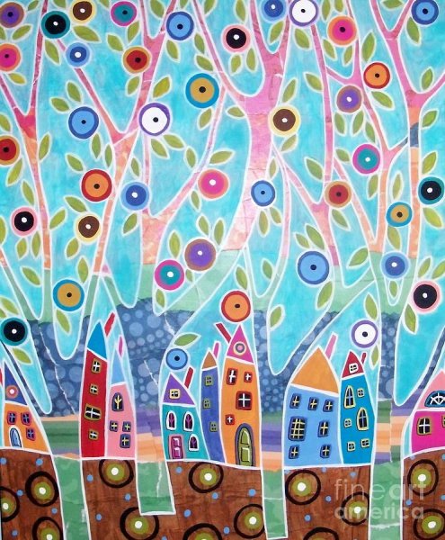 Художница Карла Жерар