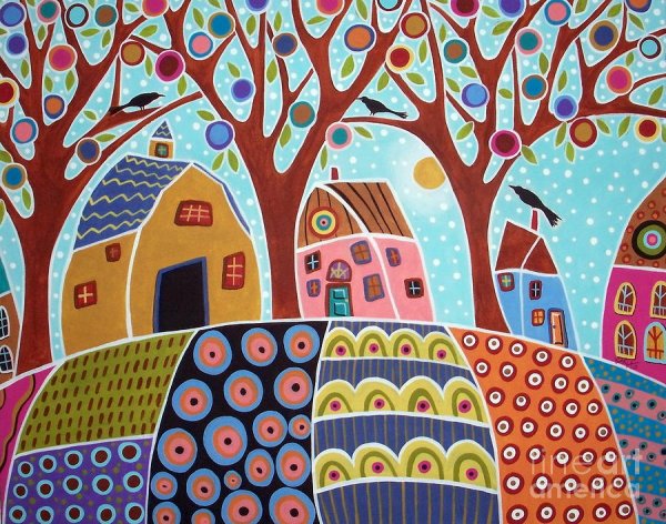 Карла Жерар наивная живопись