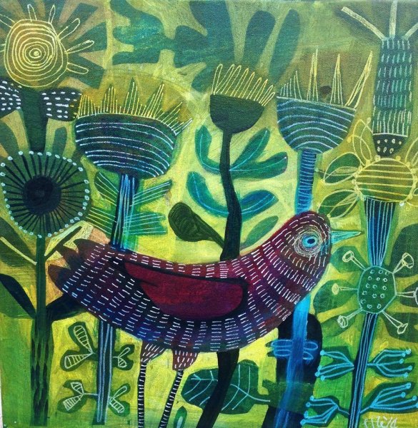 Смешанная техника в живописи