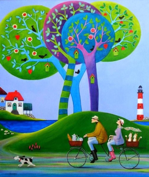 Ивона Лифшес примитивизм картины