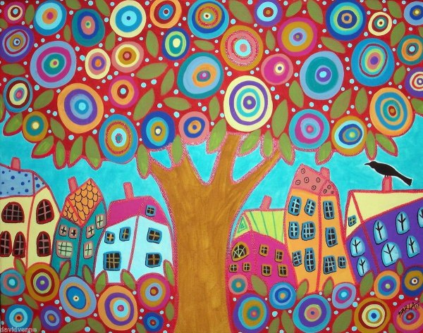 Карла Жерар наивная живопись