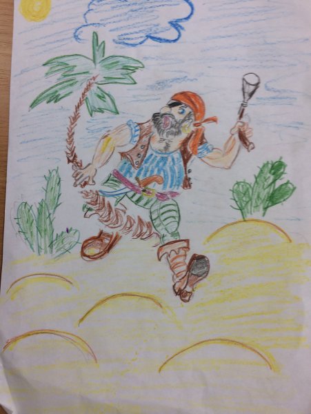 Бармалей Чуковский рисунок