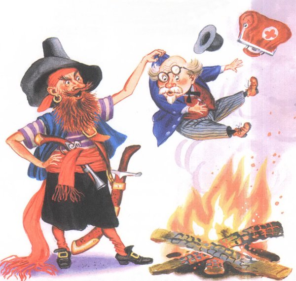 Чуковский Бармалей иллюстрации